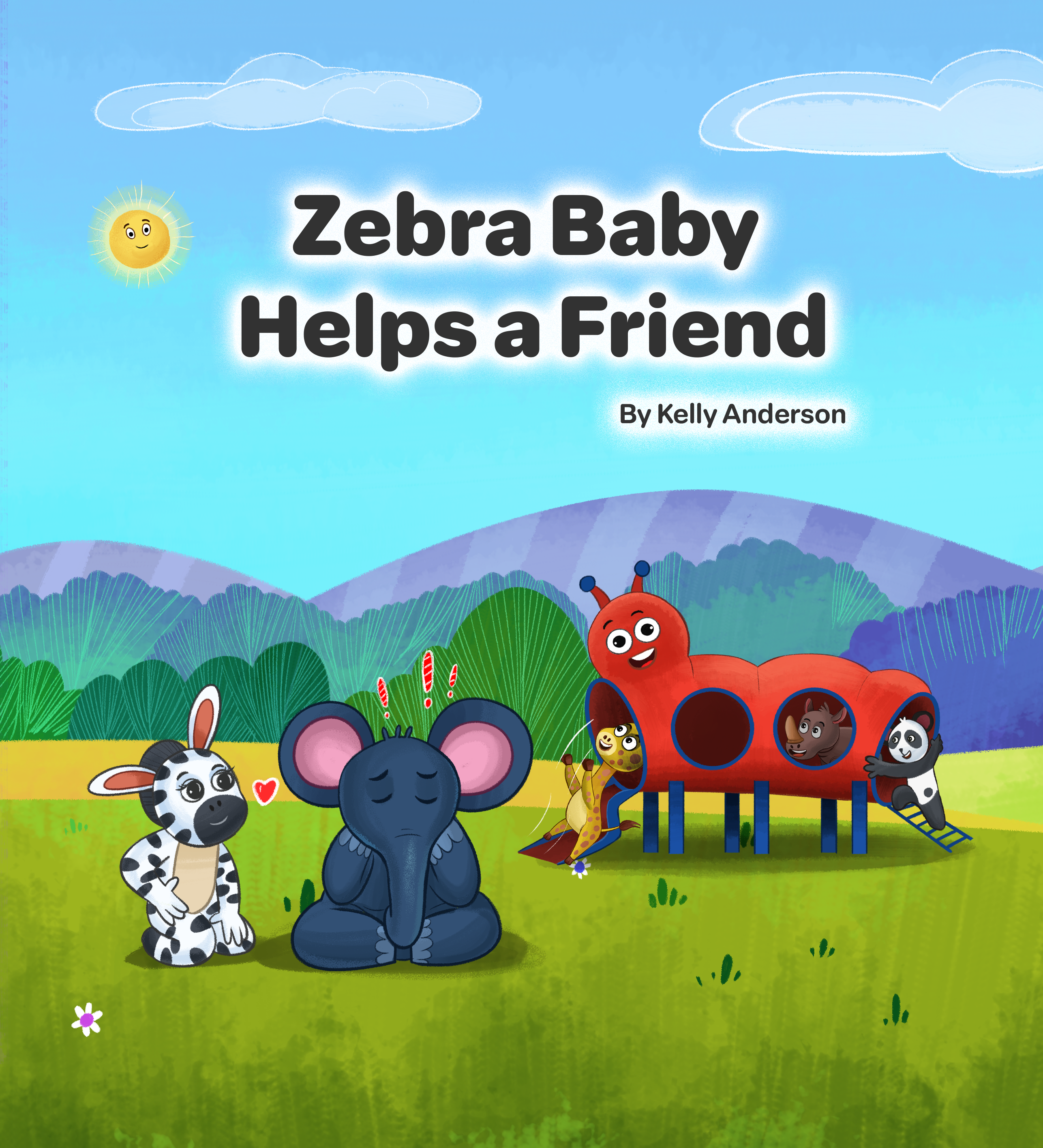 Cover of Zebra Baby Helps a Friend
