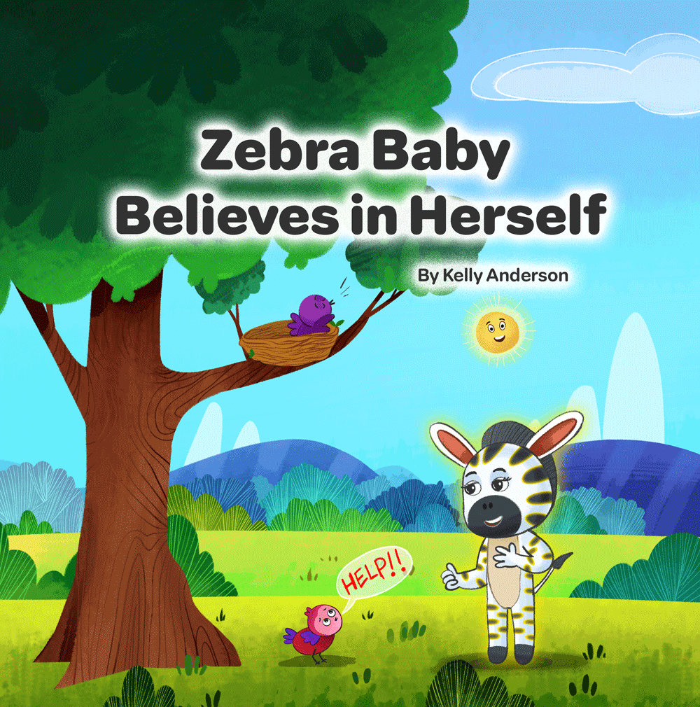 Cover of Zebra Baby Believes in Herself