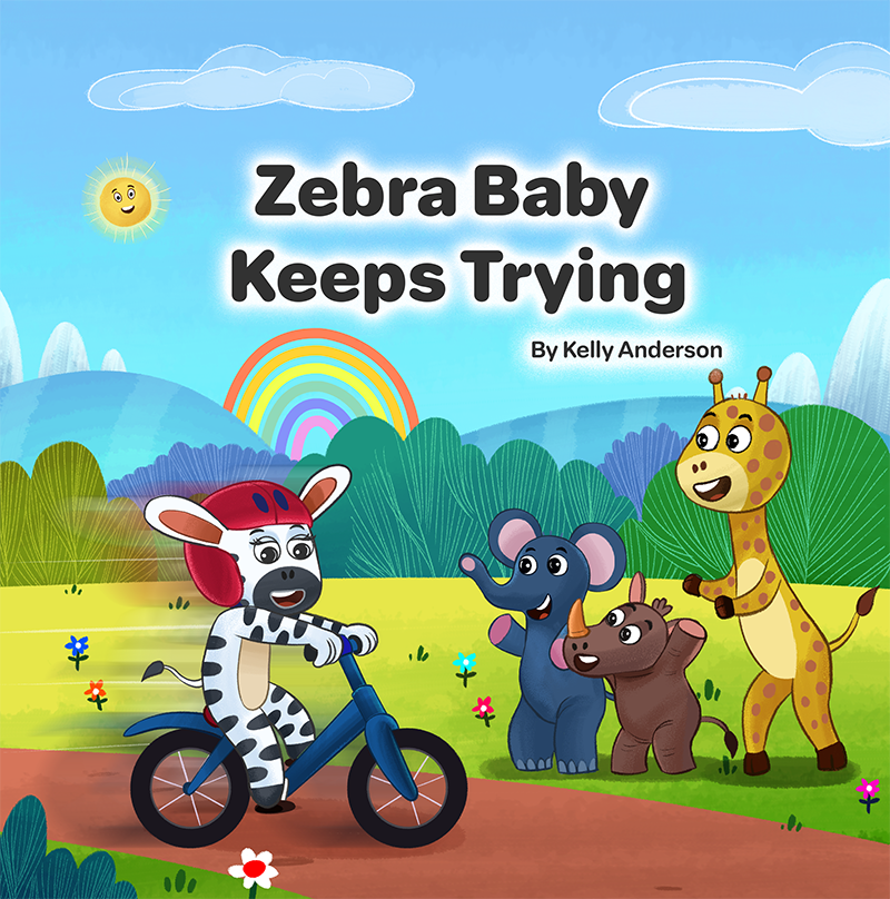 Cover of Zebra Baby Keeps Trying