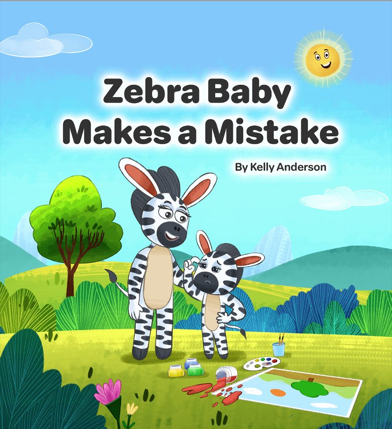 Cover of Zebra Baby Makes a Mistake